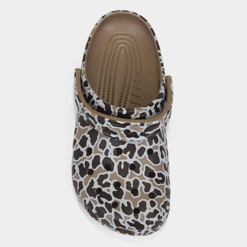Crocs Classic Animal Print Clog Feminino - Babuche / Clog Feminino